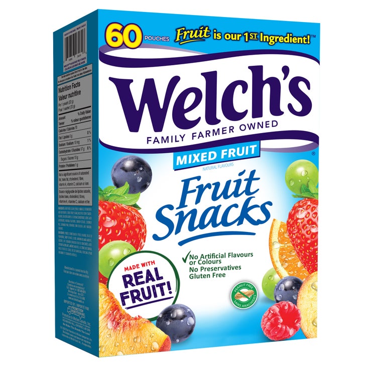 Welch's Fruit Snacks, 60 x 22 g D7