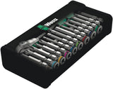 Wera 1/4-in Drive Socket Set, SAE, 28-pc