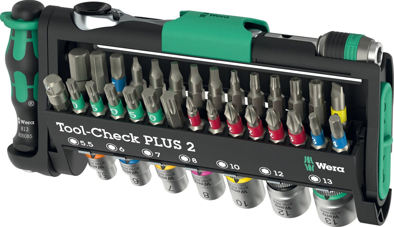 Wera Tool-Check Plus Set for Manual & Machine Use, Metric, 39-pc H1