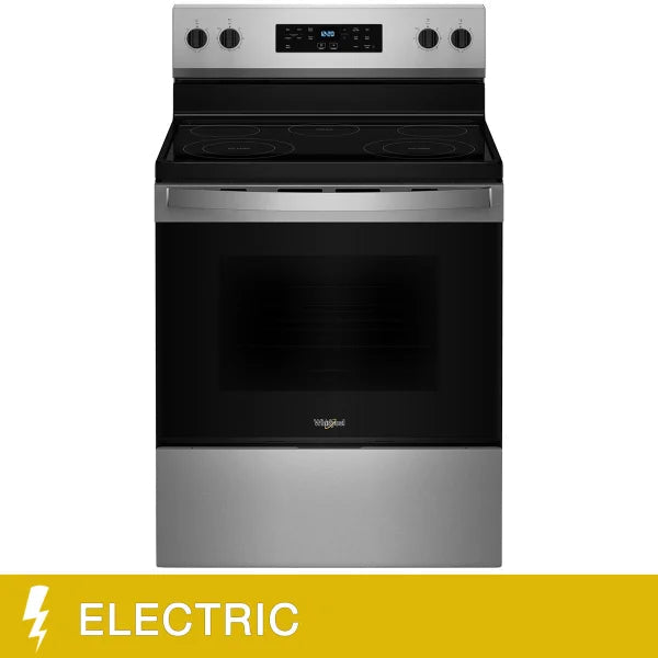 Whirlpool 30 in 5.3 cu ft. Electric 5 Element Range with Dual Radiant Elements B5