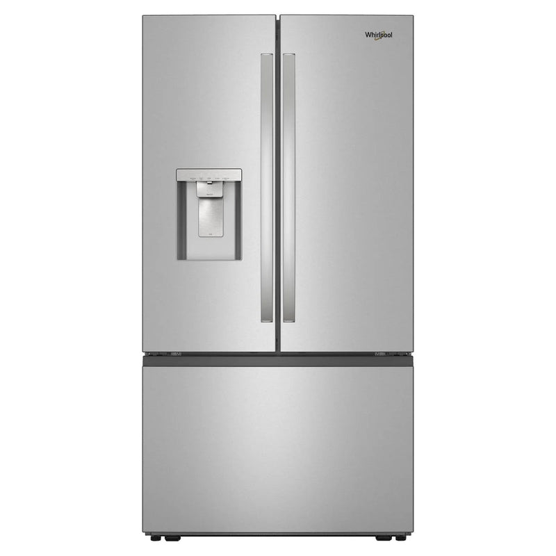 Whirlpool 36 in. 30 cu ft. Standard Depth French Door Refrigerator with In-Door Water and Ice Maker P7