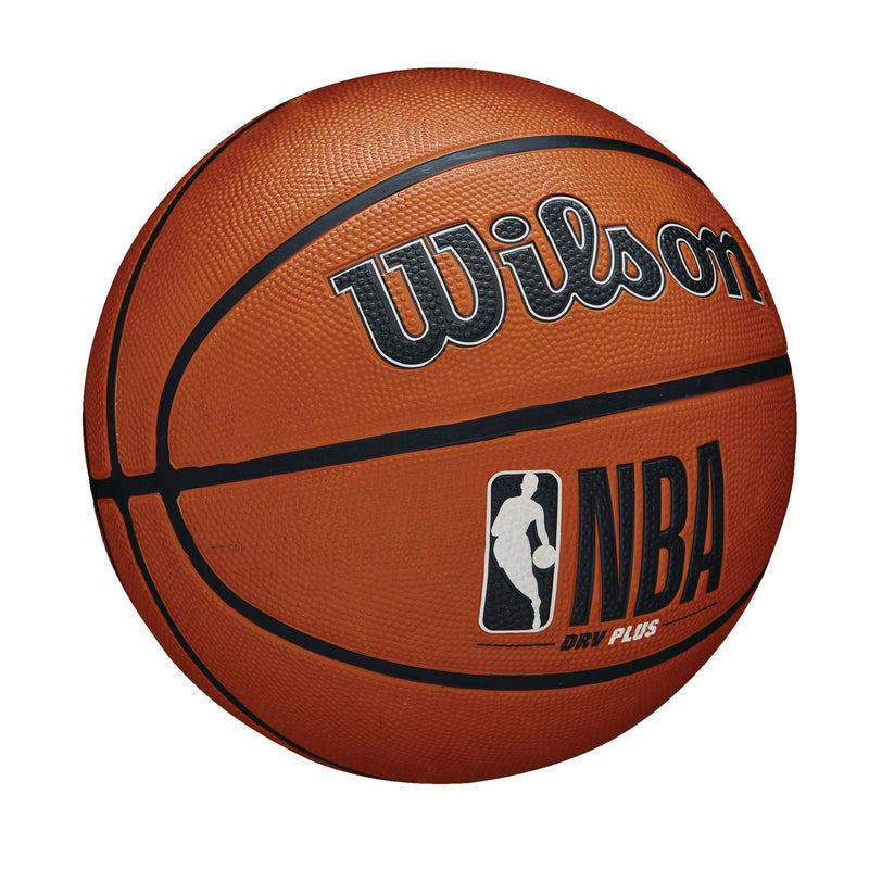 Wilson NBA DRV Plus Outdoor Rubber Basketball, Official Size 7 (29.5-in), Brown Z3
