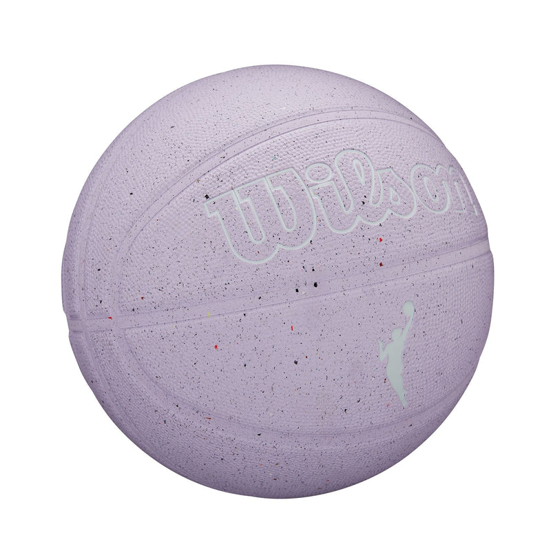 Wilson WNBA Heir Eco Basketball, Size 6, Rubber, Lavender P6
