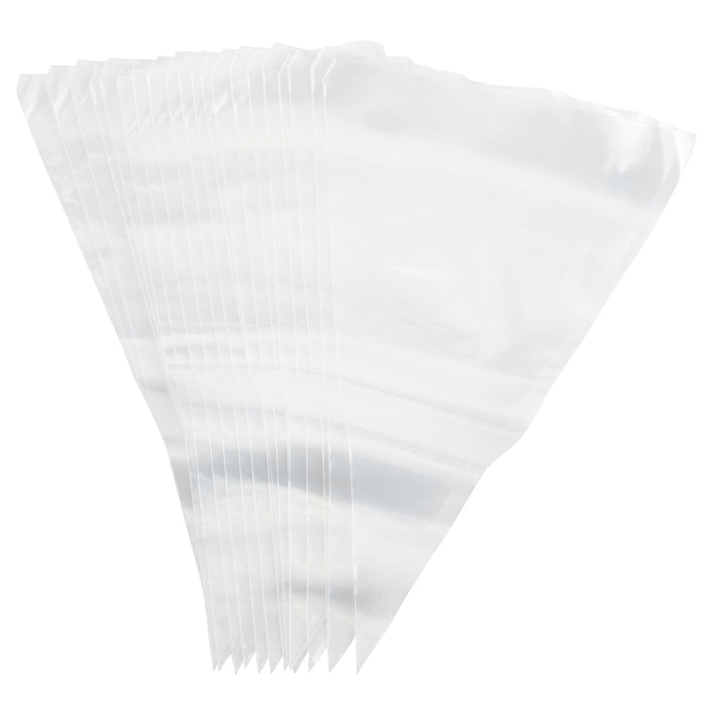Wilton Disposable Piping Decorating Bag, Clear, 24-pk, for Baking/Cake Decoration G7