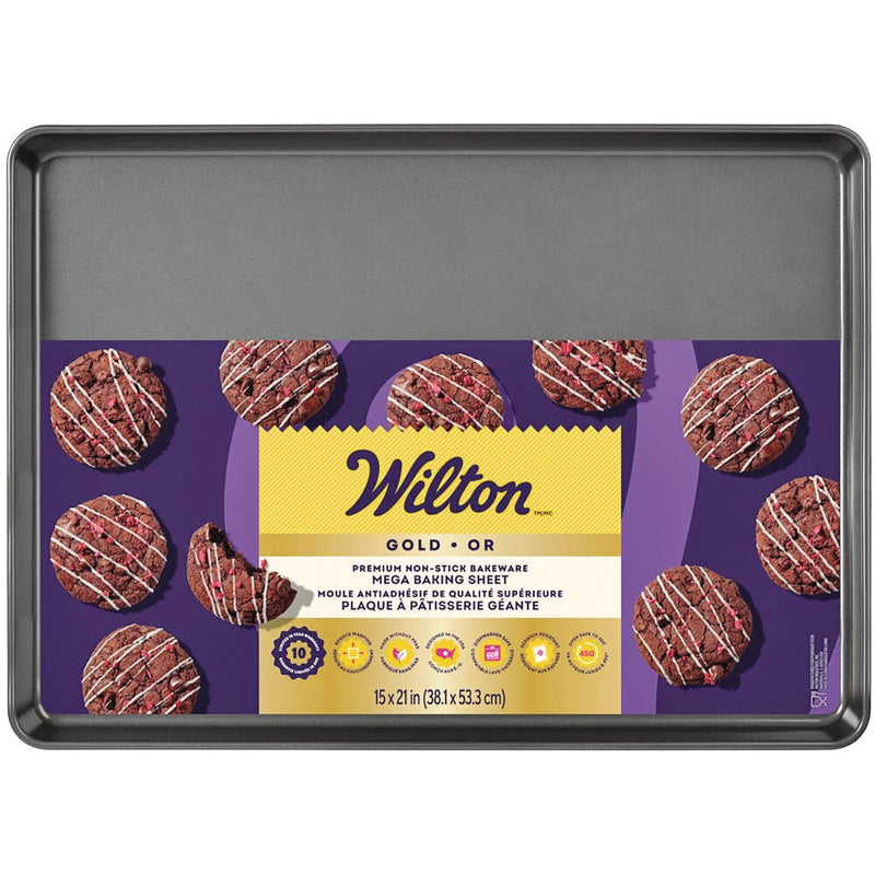 Wilton Gold Premium Non-Stick Bakeware Extra-Large Baking Sheet D5