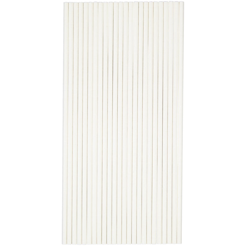 Wilton Lollipop & Cake Pop Stick, White, 8-in, 25-pk, for Baking/Cake Decoration Q8