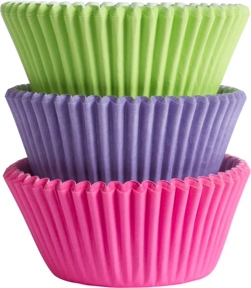 Wilton Paper Baking Cups, Rainbow, 2-in, 150-pk