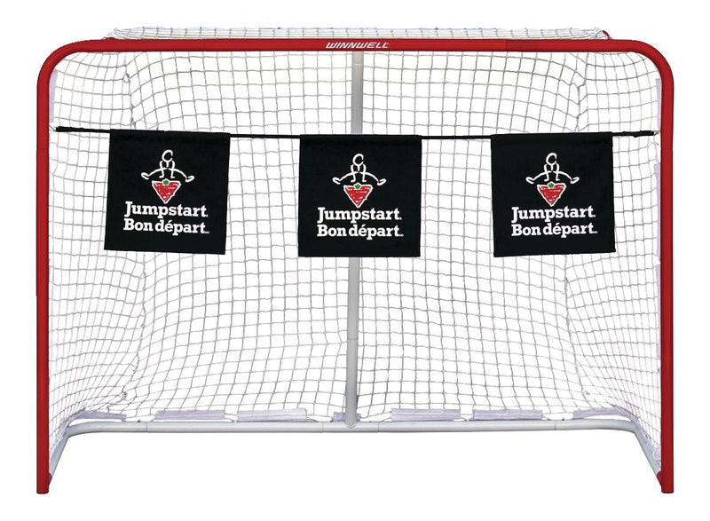 Winnwell Jumpstart Steel Street Hockey Net with Bungee Targets, 60-in Y2