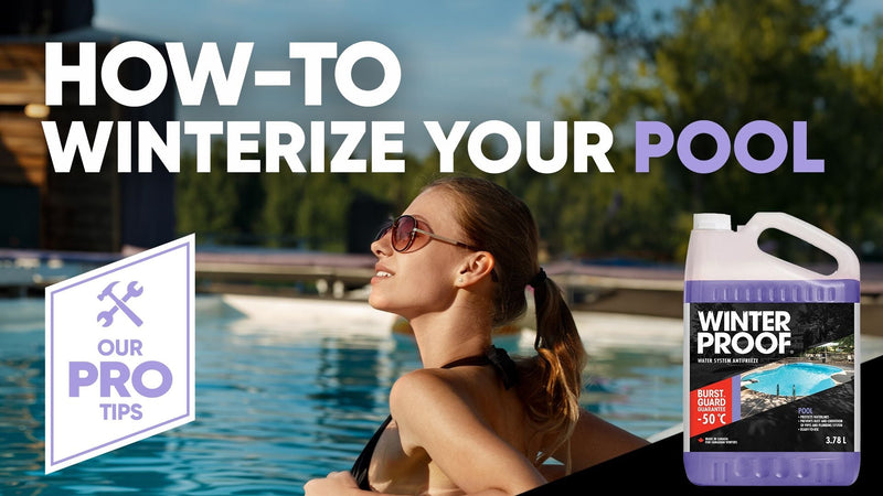 WinterProof - Pool Water System Antifreeze with BurstGuard Guarantee -50°C, 3.78 L J9
