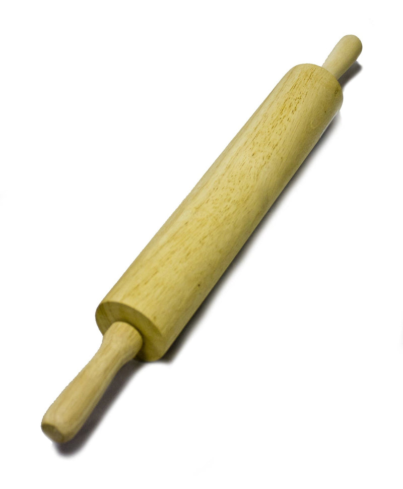 Wood Rolling Pin, 12.5 x 2.5-in A6
