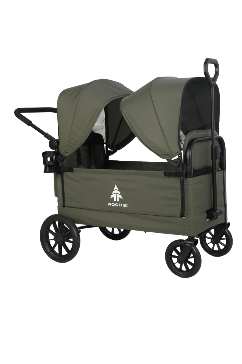 Woods Adjustable Stroller Wagon, Green L0