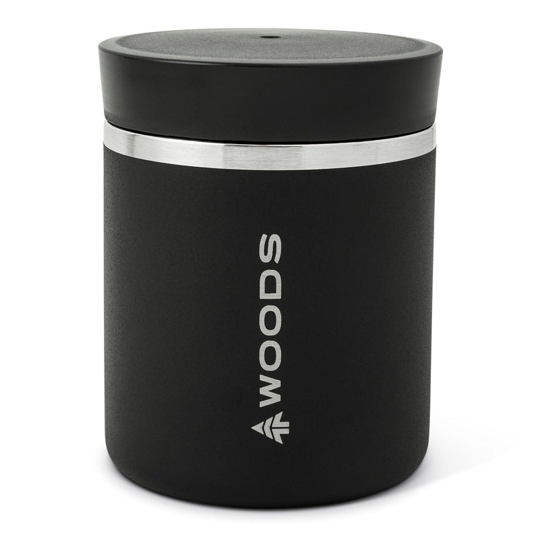 Woods Double Wall Insulated Stainless Steel Portable Reusable Food Jar, BPA-Free, 16-oz A6