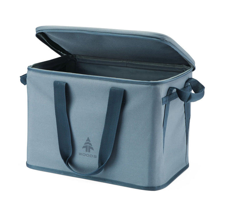 Woods Haul Portable Collapsable Camp Gear Storage Tote, 32-L W5