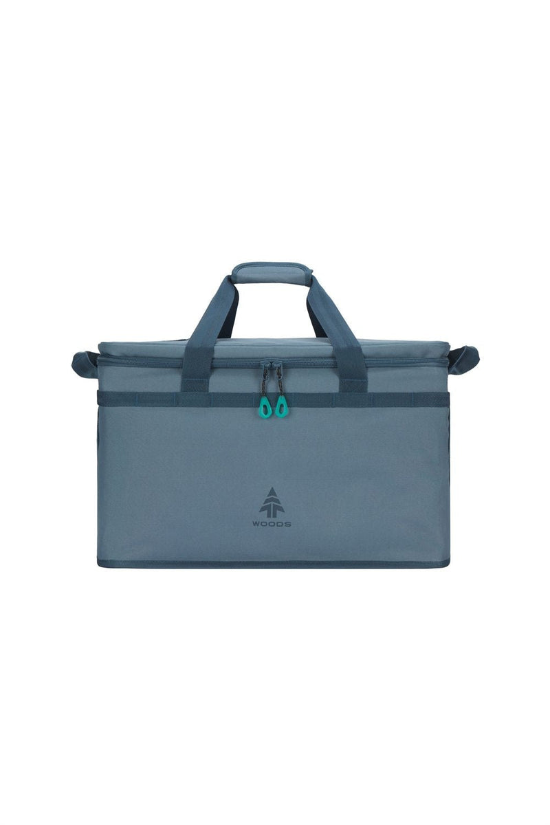 Woods Haul Portable Collapsable Camp Gear Storage Tote, 60-L P9