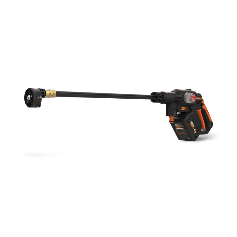 Worx 710 PSI 1.0 GPM 20V Hydroshot 5-in-1 Portable Electric Power Cleaner L1