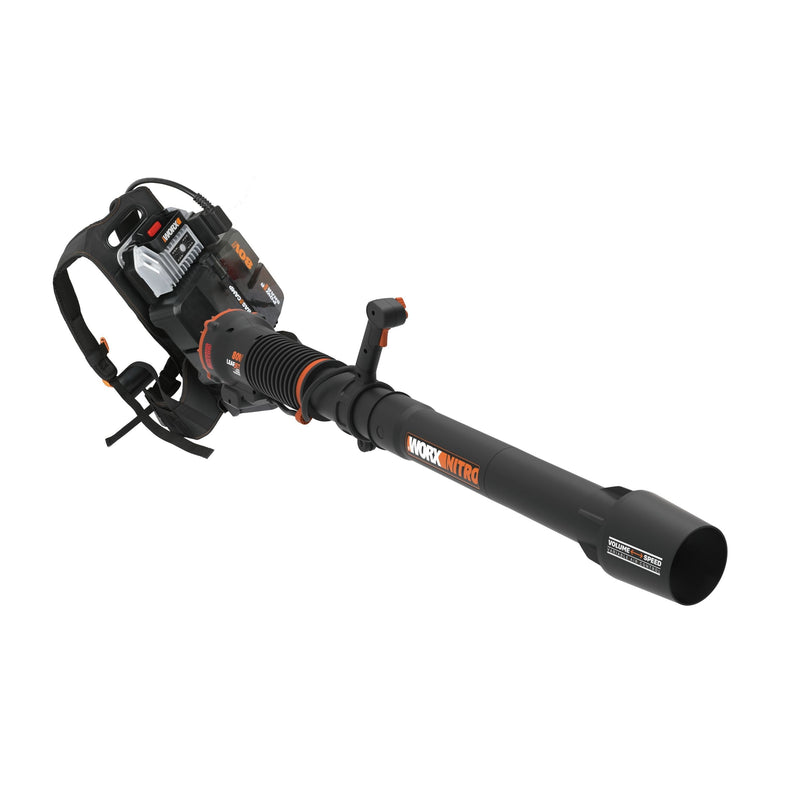 Worx Nitro 80V 800CFM Cordless Brushless Backpack Leaf Blower S5