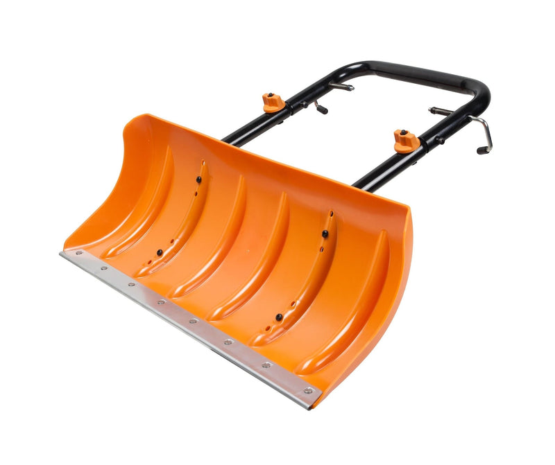 Worx Snow Plow Attachment for Worx Aerocart, features Galvanized Steel Wear Strip J8
