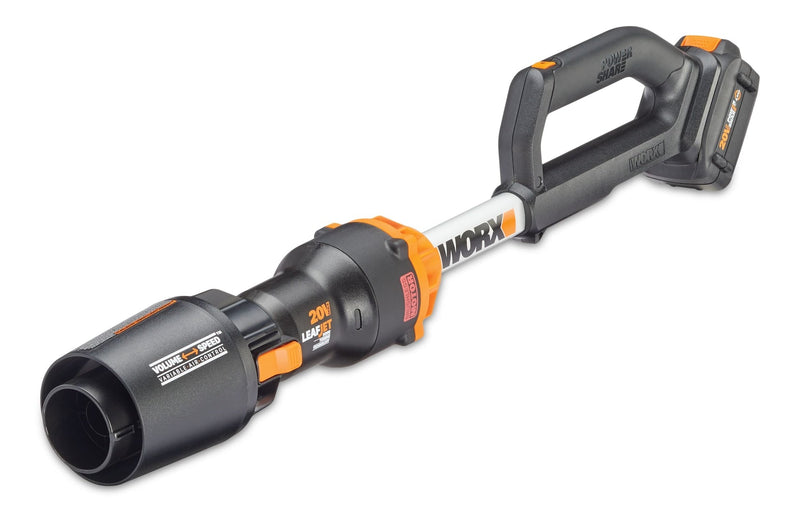 WORX WG543 20V Power Share Cordless Leafjet Blower/Sweeper, 4Ah Battery U3