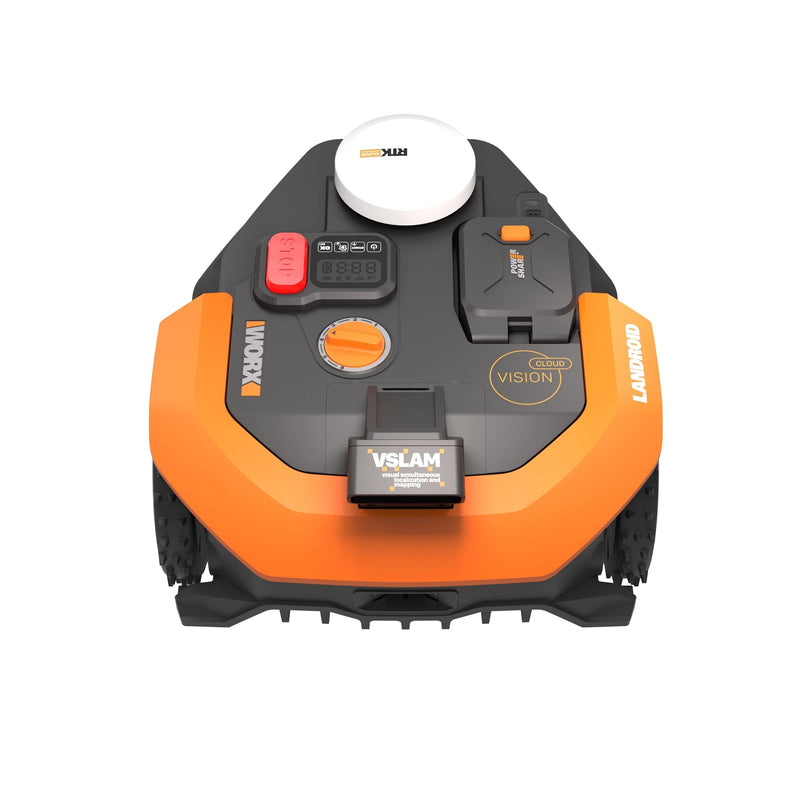 Worx WR310 Landroid Vision Cloud Robotic Mower, 1/4 Acre S1