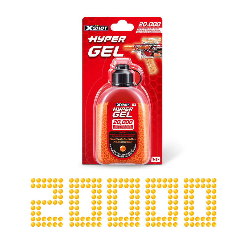 X-Shot Hyper Gel Eco-Safe Pellet Refills, 20000-Balls, Ages 14+ K1