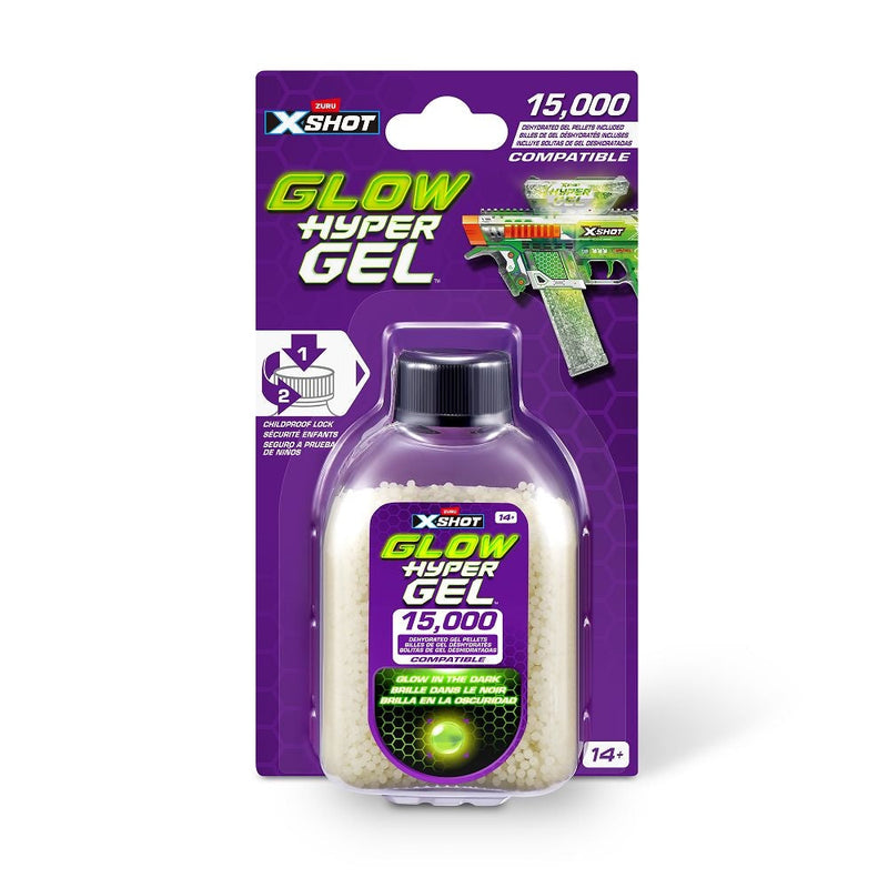 X-Shot Hyper Gel Glow Pellet Refill Pack with 15000 Hyper Gel Pellets Q1