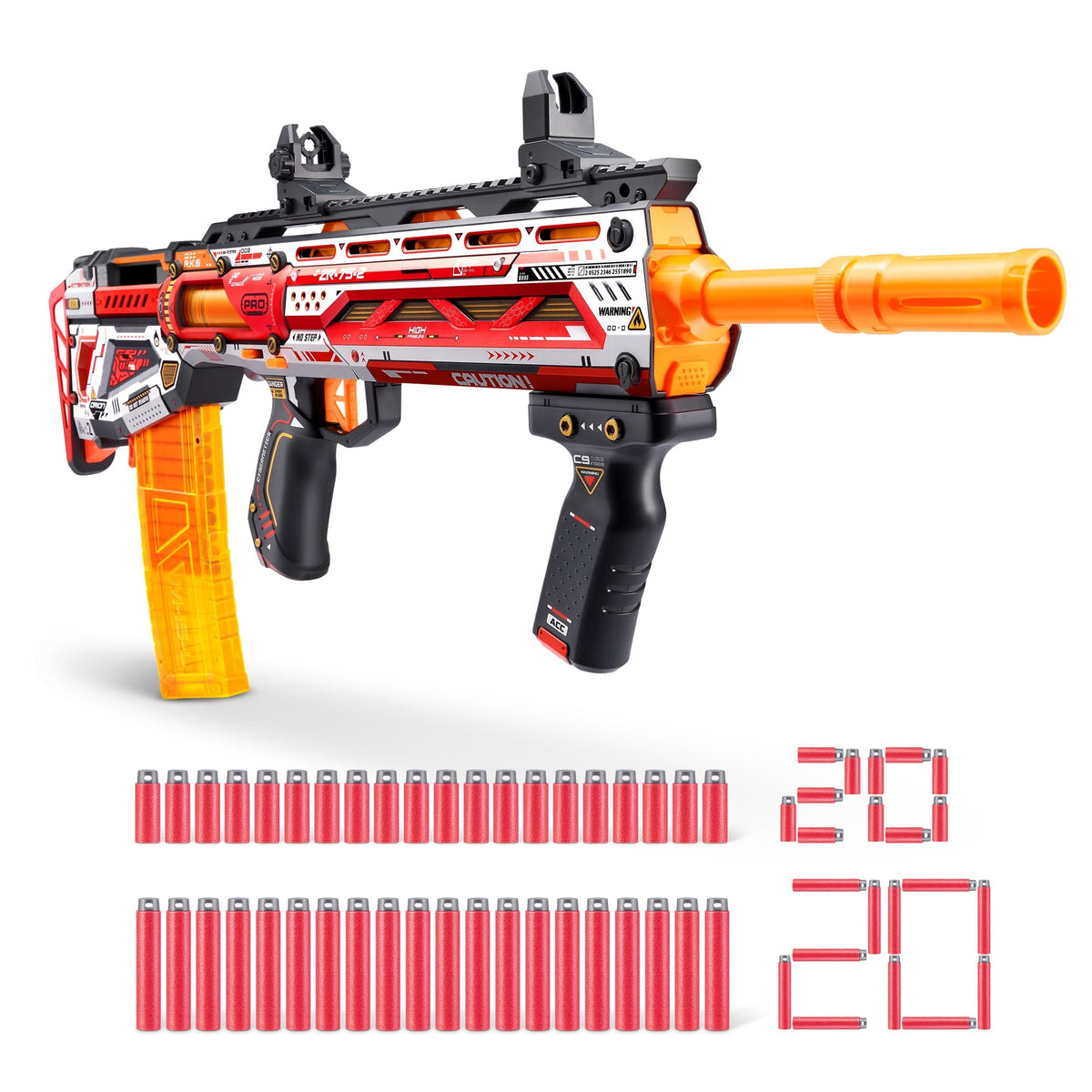 XSHOT Skins Pro Series Longshot Dart Blaster with 40 Darts, Ages 14+