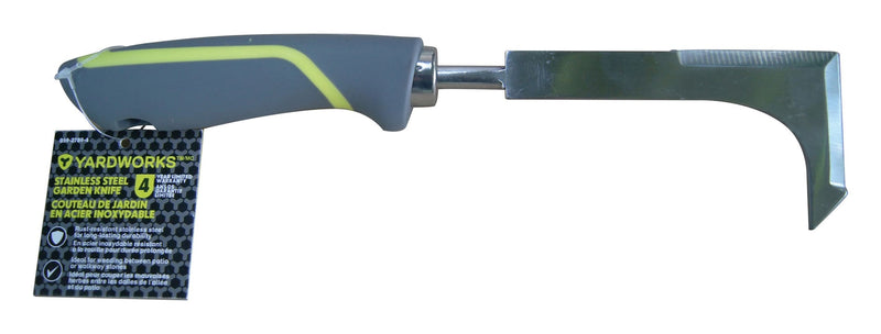 Yardworks 12-in Stainless-Steel Crack Weeder & Garden Knife E5