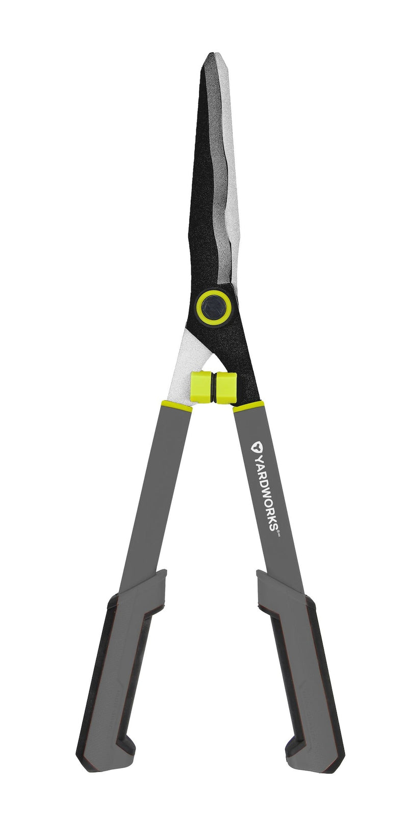 Yardworks Steel Hedge Shear with Comfort Grips, Black Z3