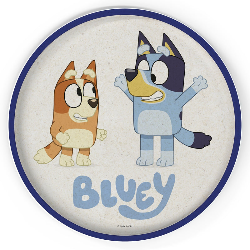 Zak Designs Bluey Bamboo Fibre Plate, 8-in J6