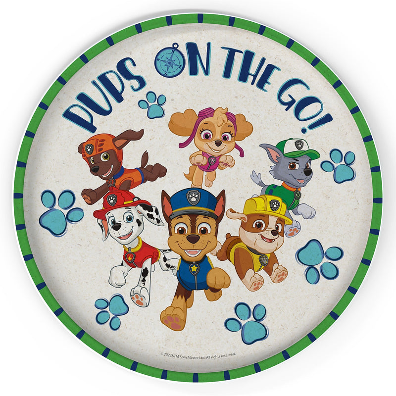 Zak Designs Paw Patrol Bamboo Fibre Plate, 8-in H6