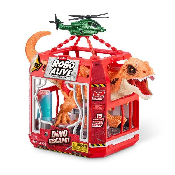 Zuru Robo Alive Dino Escape Series 1 Dinosaur Playset A1