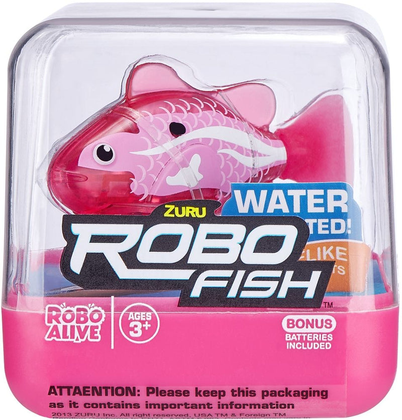 ZURU Robo Alive Robotic Fish Toy For Kids, Assorted, Ages 3+ E9