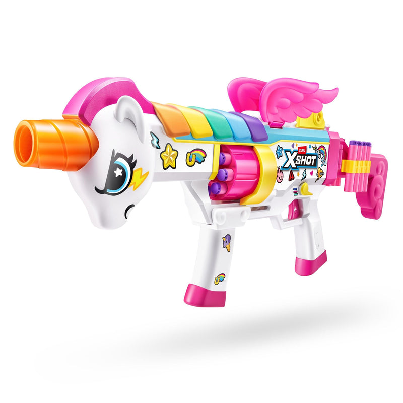 Zuru X-Shot Big Rizz Blastercorn Foam Dart Toy Blaster with 24 Darts W3