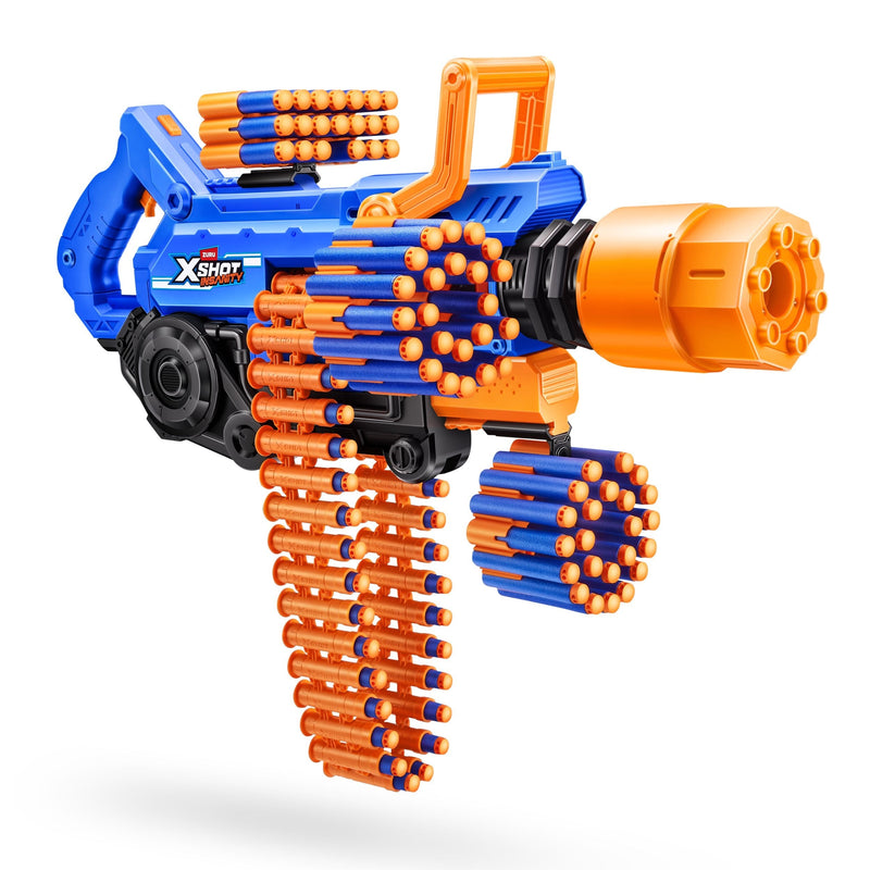 Zuru X-Shot Insanity Smoking Barrel Foam Dart Toy Blaster with 72 Darts P9