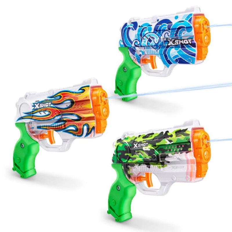 Zuru X-Shot SKINS Fast Fill Nano Water Blaster, Kids' Outdoor Summer Water Toy, 3.3-oz U9